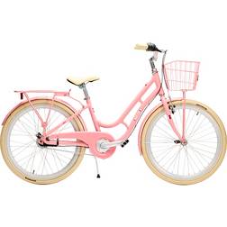 SCO Fashion Børnecykel 7 Gear 24" 2025 Lyserød Børnecykel