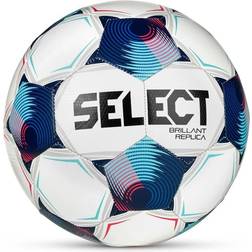 Select Fodbold Brillant Replica V25 Hvid Blå