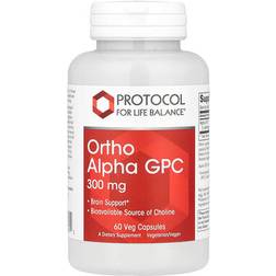 Protocol For Life for Life Balance Ortho Alpha GPC 300 mg 60 Veg Capsules 60 pcs
