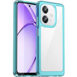 Eiderwood Oppo A60 A40m A40 Hybrid Plast Skal Genomskinlig Turkos