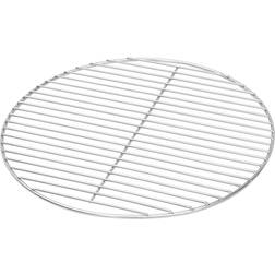 vidaXL BBQ Grillrist Sølv Rustfrit Stål 43 cm Holdbar Oval