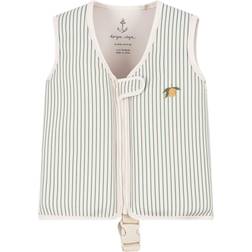 Konges Sløjd Ellis Swim Vest TEA STRIPE 2-3Y