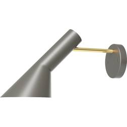 Louis Poulsen AJ Lamp HW Brass Warm Grey Wall lamp