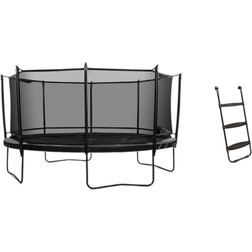 North Trampoline North Legend Studsmatta Oval 4,2 m x 2,9 m + Stege