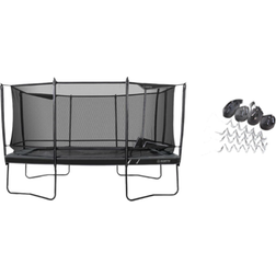 North Trampoline Legend Rectangular 460x310cm + Safety Net + Anchoring Set