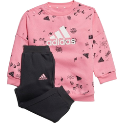 adidas BRAND LOVE CREW TRACKSUIT INFANTS
