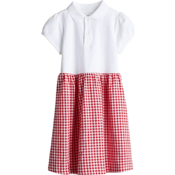 H&M Girls Red Cotton school dress