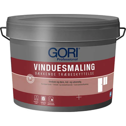 Gori Vinduesmaling Dækkende Træbeskyttelse Træbeskyttelse Hvid 2.5L