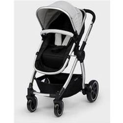 Mothercare 4-Wheel Journey Pushchair Grey/Brushed Silver