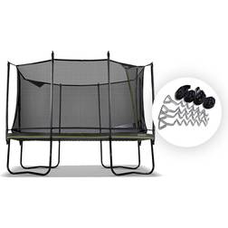 North Trampoline Performer Rectangular Trampoline 460x315cm + Safety Net + Support Set