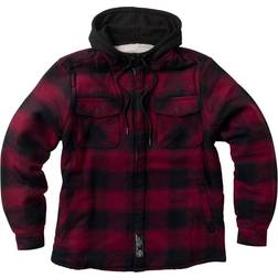 West Coast Choppers Hell Bent Flannel Hoodie Jacket