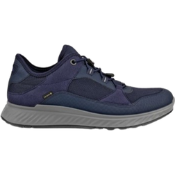 ecco Exostride M Low GORE-TEX Sneaker Med Dragsko - Blå
