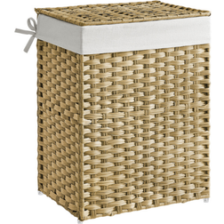 Songmics Handwoven Laundry Hamper, Basket