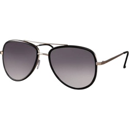 24.se Aviator Sunglasses - Sort