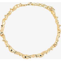 Pilgrim Sunset Halsband - Guld