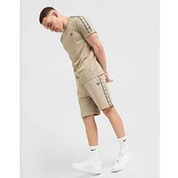 Fred Perry Taped Shorts - Brown