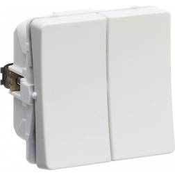 Schneider Electric Fuga Afbryder med db korrespondance grå