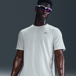 Nike Dri-Fit Solar Chase Short-Sleeve Shirt - Summit White/Black