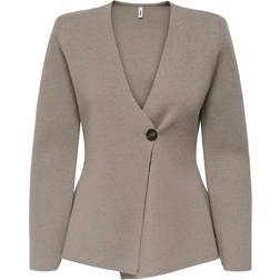 Only Onlmyera Knitted Cardigan - Stone