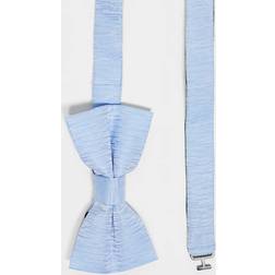 French Connection Plain Bow Tie - Sky Blue