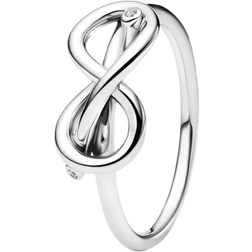 Pandora Infinity Knot Ring - Silver