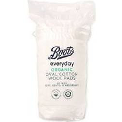 Boots Everyday Organic Oval Cotton Wool Pads 50 pads