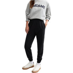 New Look Slim Leg Cuffed Joggers - Black