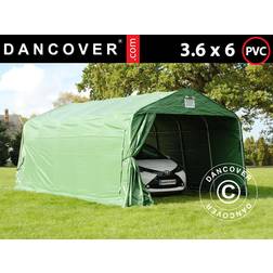 Dancover Garagetält Förrådstält Pro 3.6x6x2.68 m PVC Grön