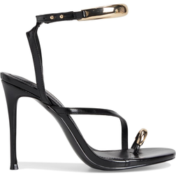 Steve Madden Tia Bracelet Stiletto Dress Sandals - Black