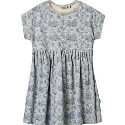 Wheat Vestido Emilie - Zafiro/Azul Paloma/Rosa/Offwhite