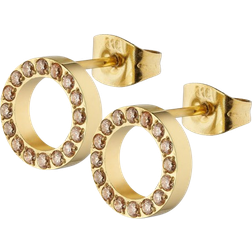 ANNEBRAUNER Circle Stones Champagne