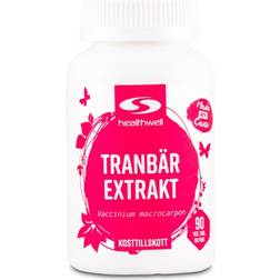 Healthwell Tranbärstabletter, 90 tabl 90 st