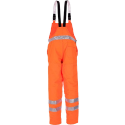 Grube Warn Und Schnittschutz Latzhose Mit Rundum Schnittschutz - Orange