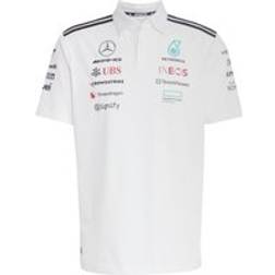 adidas Mercedes F1 Polo Shirt - Blanc
