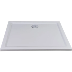 Hill Ceramic Ravak Duschkar Gigant 120x90 Rektangulär Vit Blank