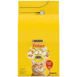 Friskies Mit Rind, Huhn Trockenfutter ausgewachsene Katzen 1.5kg