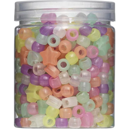 Panduro Hobby Selvlysende Perler Glow in The Dark Pony Beads