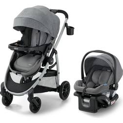 Graco Modes Pramette Travel System Stroller Ellington Grey