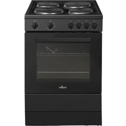 Willow 68L Freestanding Single Cavity Electric Cooker Black