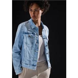 Street One Damen Jacke - Bleached Wash