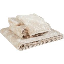 Joop! FROTTIERSET Sand Badezimmerhandtuch Beige, Braun (150x80cm)