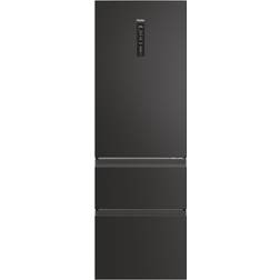 Haier 3D 60 Series 3 60/40 Total No Frost Fridge Freezer Black
