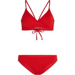 O'Neill Essentials Baay Maoi Bikini Set - Red Coat