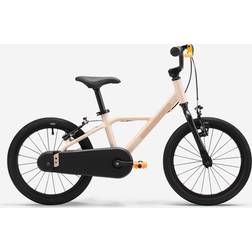 Btwin Kid's Bike 16 Beige Cream Beige Kids Bike