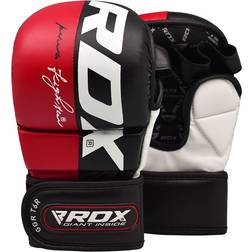 RDX T6 MMA Grappling Handskar Röd X-Large