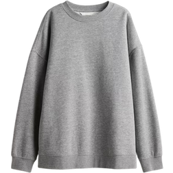 H&M Dame Grå Oversized sweatshirt