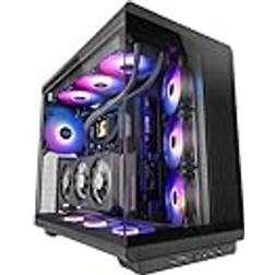 Mars Gaming MC-REV Gamingchassi ATX Dubbelt Härdat Glas 12cm ARGB-Fläktar