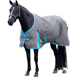 Weatherbeeta Comfitec Classic Standard Neck Lite Plus - Grey/Bright Blue/White