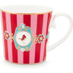 PiP Studio Love Birds Krus 25 cl Porcelæn Rød Krus 25cl
