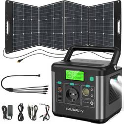 Swarey Kraftwerk Stromgenerator 300W Swarey S160 222Wh Solargenerator Power Bank Ladegerät